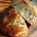 Garlic Herb Sourdough Bread