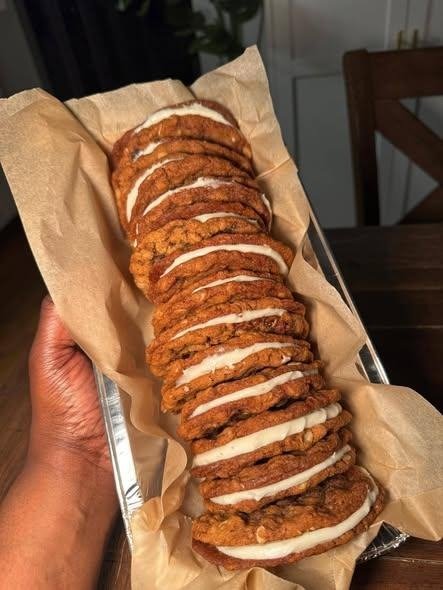 Sourdough Oatmeal Cream Pies