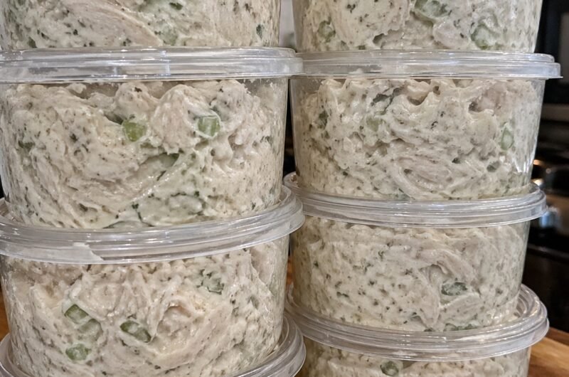 Creamy High-Protein Chicken Salad Bowl