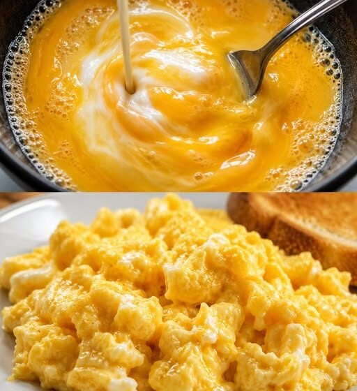Creamy Soft Scrambled Eggs