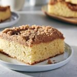 Gluten-free sourdough coffee cake