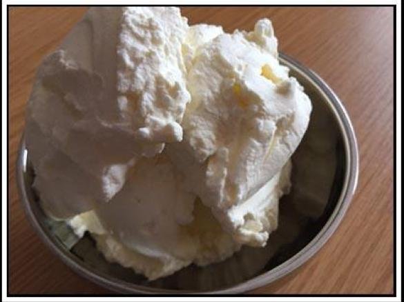 Homemade cream