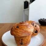 Sourdough Blueberry Croissants