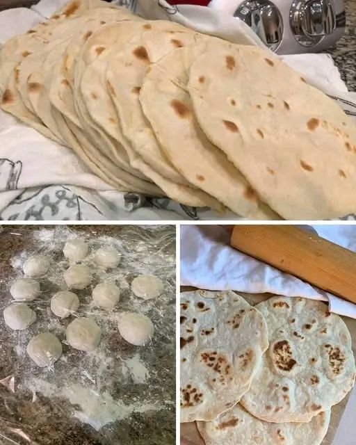 Homemade Sourdough Tortillas